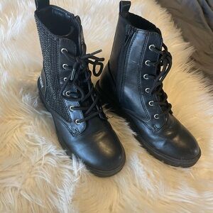 DKNY Black Kids Dress Shoes